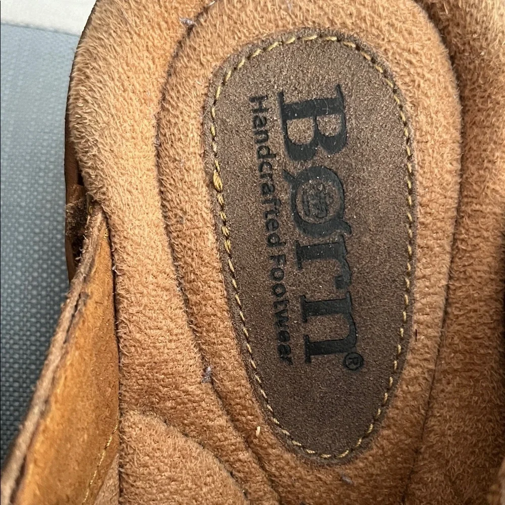 Born Men's Dark Brown Leather Loafers